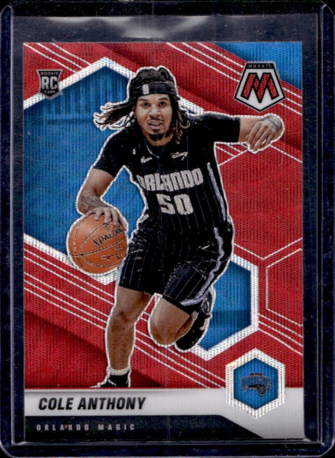 2020-21 Mosaic Cole Anthony RC Red Wave Rookie #207 Magic
