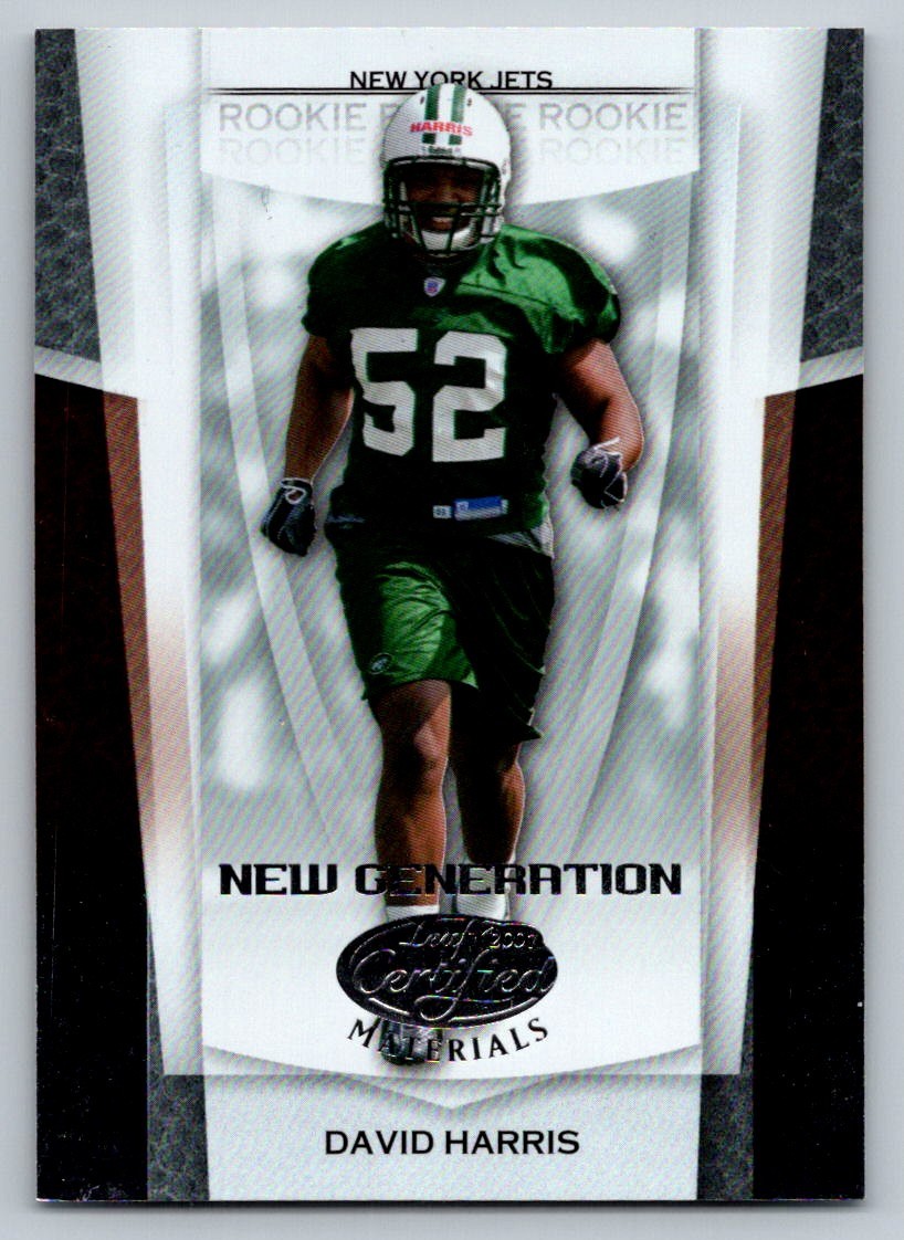 2007 Leaf Certified Materials  David Harris 160 0333/1500