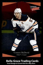 2020-21 Upper Deck Connor McDavid #UV-8 Edmonton Oilers Ultimate Victory NHL 
