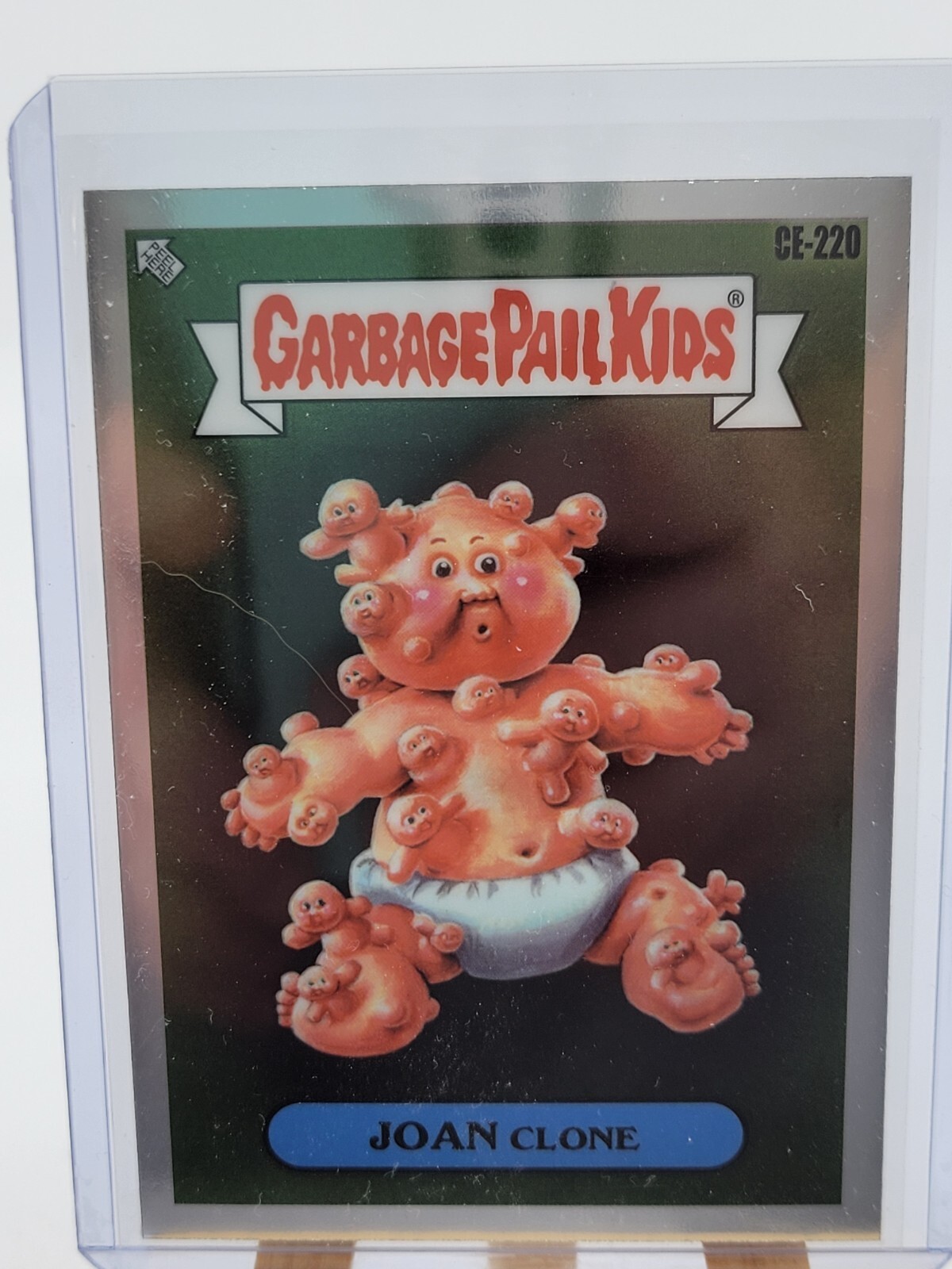 2023 Topps Garbage Pail Kids Chrome #220 Joan Clone Ce front