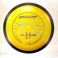 NEW DISC GOLF MVP PLASMA CATALYST UNDERSTABLE DISTANCE DRIVER 174g YELLOW