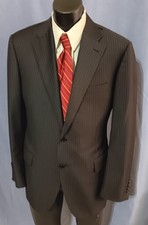 Canali Suit/Sport Coat 42R Dual Vents Subtle Stripes
