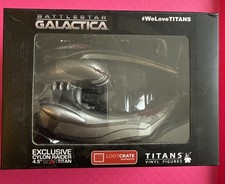 Battlestar Galactica Loot Crate Exclusive Cylon Raider 4.5" Scar Titan NIB