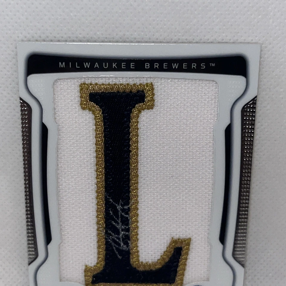 Mat Gamel 2009 Topps Finest Autograph Auto Letter L Patch /285 Milwaukee Brewers - Image 2 of 4
