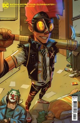 BATMAN SECRET FILES CLOWNHUNTER #1 VARIANT (ONE SHOT) CVR B KOFI OFOSU CARD STOC