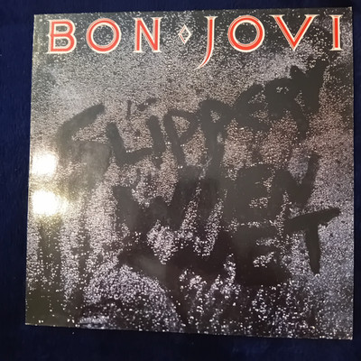 Bon Jovi, Slippery when Wet, LP, Mercury, 830 264-1, D, 1984, OIS,