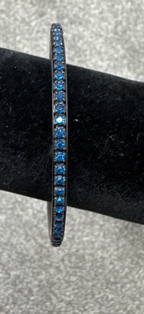 Luca + Danni Adjustable Bangle Textured Bracelet … - image 2