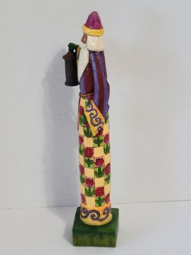 Jim Shore Heartwood Creek "The Heart is a Garden Where Love Blooms" Santa 12" - Bild 4 von 9