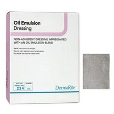 Oil Emulsion Non-Adherent Wound Dressing, 3" x 3" Box of 50