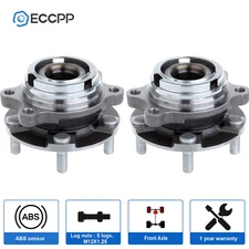 2 Front Wheel Hub Bearings Assembly For Nissan Quest 2004-2009 Murano 2003-2007