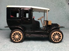 Antique Ford Model T Town Car Tin Friction Toy Made in Japan