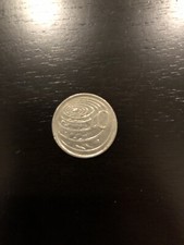1977 Cayman Islands 10 Cent Coin With Turtle