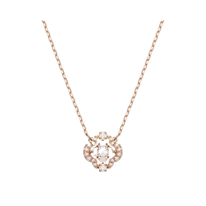 Swarovski Rose Gold White Fashion Necklaces & Pendants