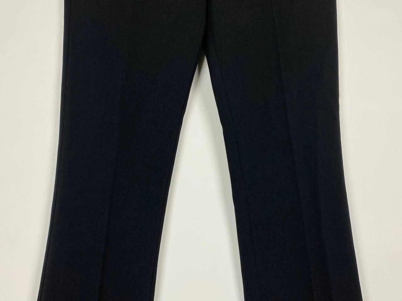 MONCLER pantalone abito chino nero lana taglia 38