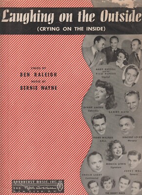 Laughing on the Outside (Crying on the Inside) Piano Sheet Music 1946