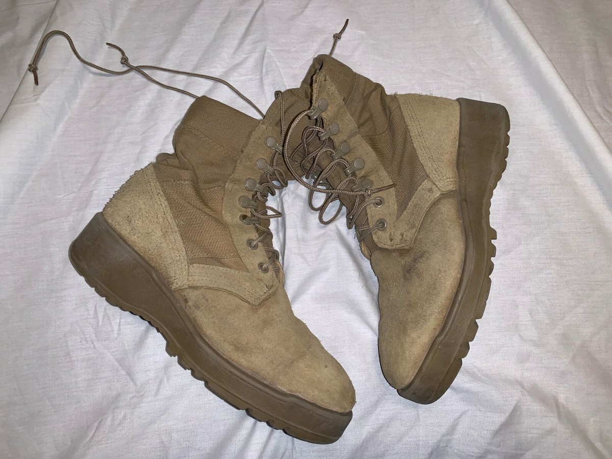 ROCKY 798 HOT WEATHER COYOTE 5W WIDE COMBAT BOOTS DA Pam 670  display picture 1