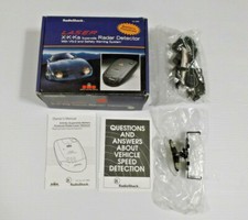 RadioShack 1996 Laser X K Ka Superwide Radar Detector Box Manual Accessory Only