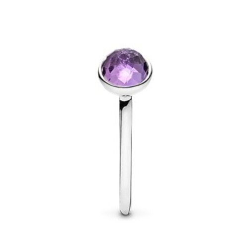 Amethyst Jewelry Pandora Ring Purple Stone NEW Genuine