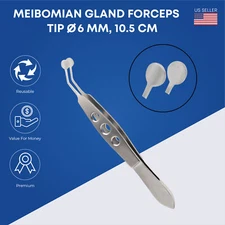 Meibomian Gland Forceps C Collins Expressor Dry Eye Lid  Ophthalmic Instruments