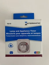 Intermatic Heavy Duty Lamp & Appliance Timer Grounded 3 On/Off 15A-125VAC TN311K