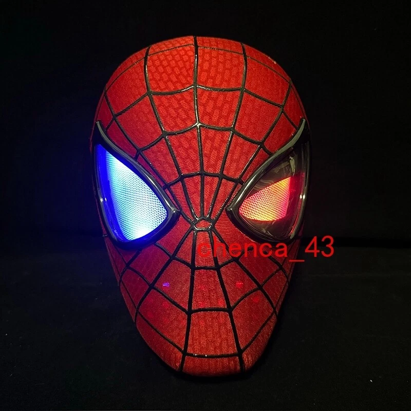 NEW The Amazing Spider-Man Headgear Remote Control LED Movable Eyes Mask Helmet - Image 4 of 4