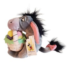 Vtg 1999 Easter Basket Eeyore Bean Bag Walt Disney World Parks Winnie The Pooh