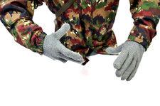 Original Schweizer CH Armee Wollhandschuh, Handschuh 5 Finger Neuwertig