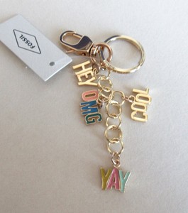 fossil key ring