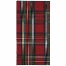Park Designs Regal Tartan Plaid Dinner Napkins ~~ Set of 4 ~~ NEW