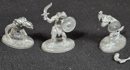 Ral Partha Dragonlance Miniatures Draconians Empty Box With Parts & Pieces TSR - Bild 4 von 5