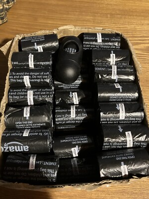Amazon Basics Waste Bags With Brand New Bag Dispenser