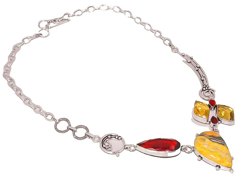 Jasper belleza Cadena Moda Collares y Colgantes