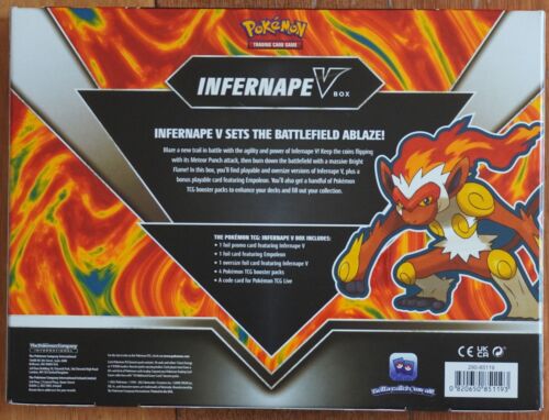 POKEMON JUMBO BOXES OLD COLLECTION set bundle job lot 3x new sealed INFERNAPE - Foto 6 di 8