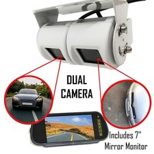 Motorhome Van Dual Twin Commercial Reversing Reverse Rear View Parking Camera