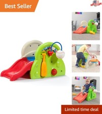 Active Play Sports Climber for Toddlers   Slide, Soccer Goal  Built-in Storage