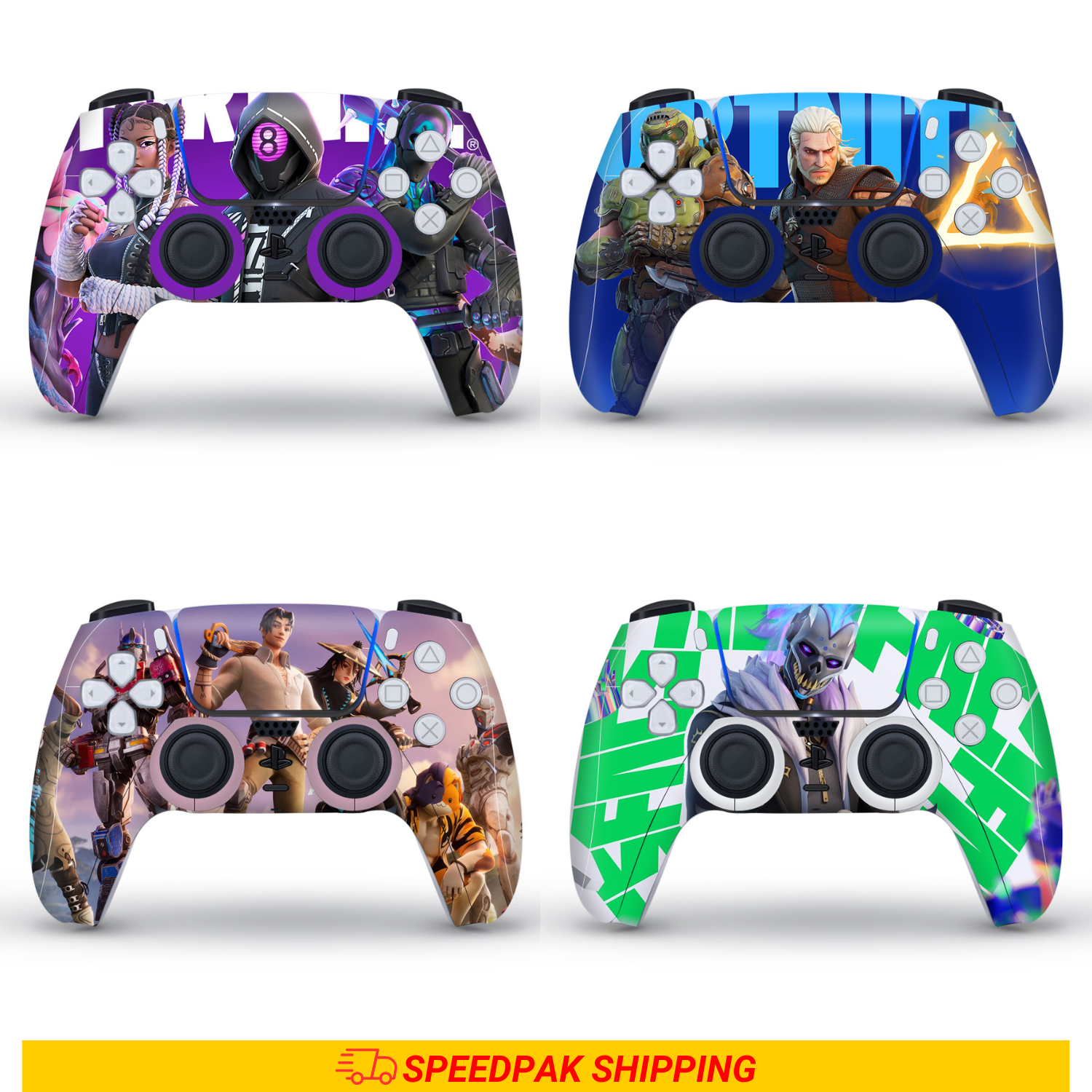 Fortni Gaming PS5 Controller Skin Sticker Decal Vinyl Wrap PlayStation 5