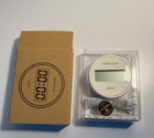 MUJI Dial Kitchen Timer TD-393 – Manual Countdown Timer with Magnetic Back White