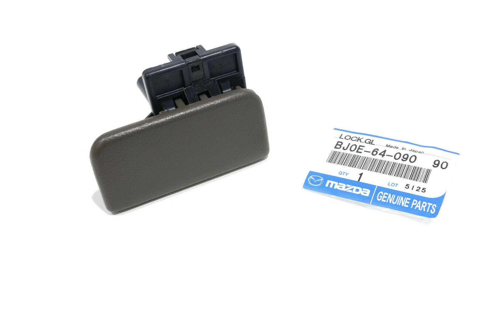 19992000 Mazda Protege Brown Glove Box Lid Lock Latch Handle BJ0E64