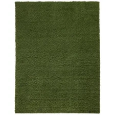 TrafficMaster Artificial Grass Rug Green Soft Fescue UV Resistant 6 ft. x 8 ft.