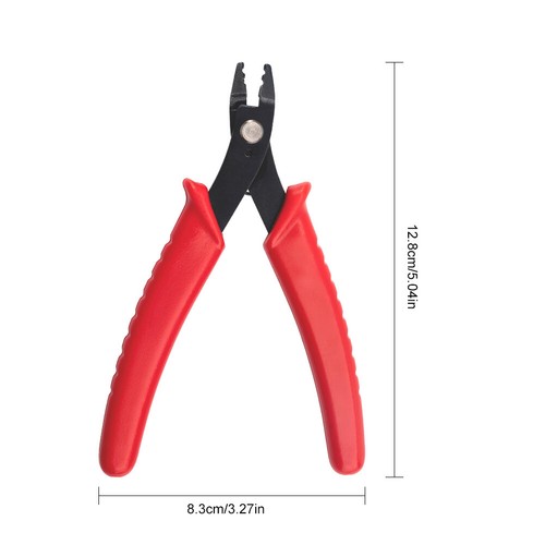 1 pieza de alicates de joyería de acero al carbono herramienta para suministros de fabricación de joyas hágalo usted mismo - Imagen 2 de 7