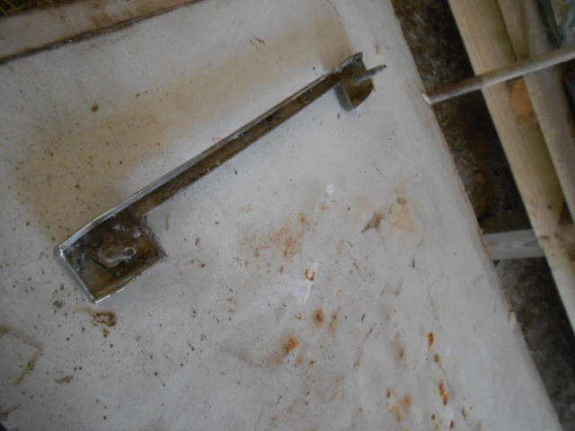 Chevrolet Truck C-10 1971 puerta trasera centro cromo moldura SK#77BG Foto 2 de 2