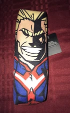 My Hero Academia All Might Canvas Pencil Case Stationery Pen Bag Makeup Pouch