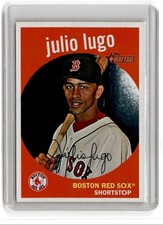 2008 Topps Heritage Julio Lugo Boston Red Sox #477
