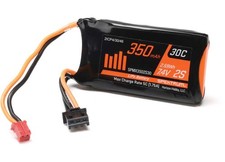 Spektrum 1/24 SCX24 AX24 Spare Battery 350mAh 2S 7.4V Lipo PH2.0 2-Pin Connect