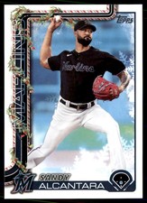 2025 Topps Holiday #H144 Sandy Alcantara