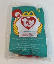 McDonald's Ty Teenie Beanie Babies 5 Pinchers the Lobster 1998