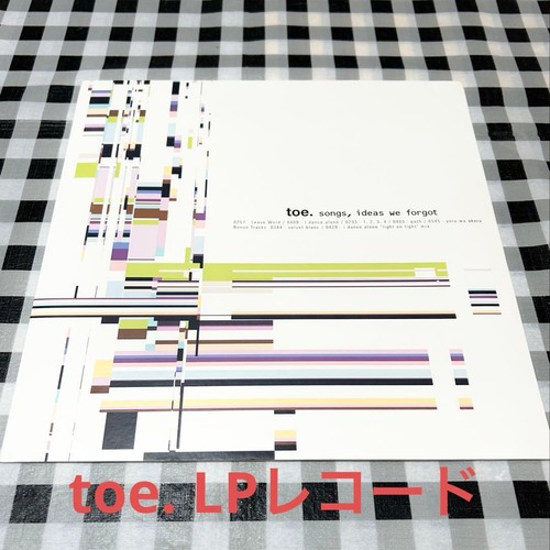 Toe. Songs Ideas We Forgot Lp Record