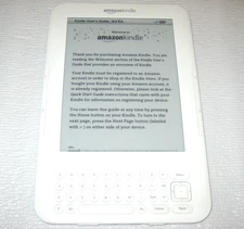 Amazon Kindle Keyboard 3, Wi-Fi, 6" 4GB, D00901 3rd Generation -White