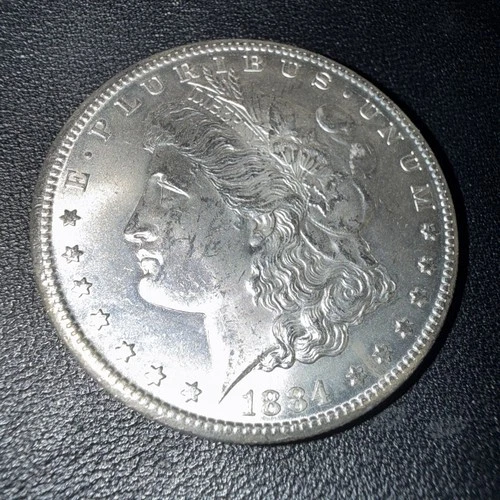 1884 "CC" Morgan SILVER Dollar *CARSON CITY* Mint $. AU. Beautiful Morgan!!