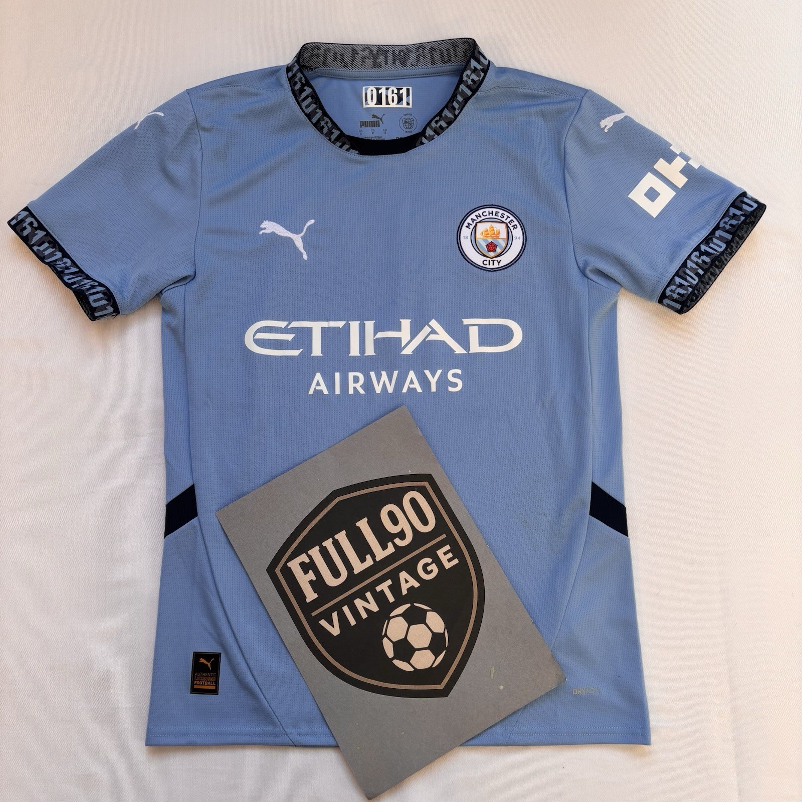 Manchester City 24/25 Home Shirt Puma  Sky Blue Size S